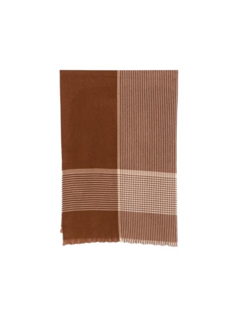 Barbour Melody check-pattern scarf