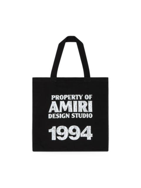 AMIRI 1994 CANVAS TOTE BAG
