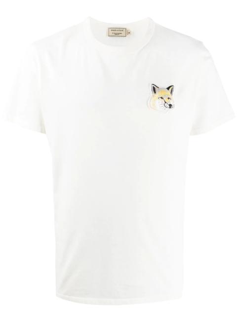 Maison Kitsuné fox head patch T-shirt