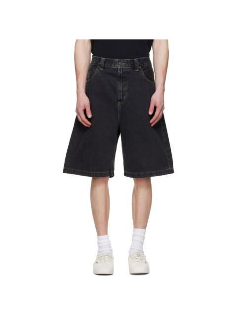 Carhartt WIP Black Brandon Denim Shorts
