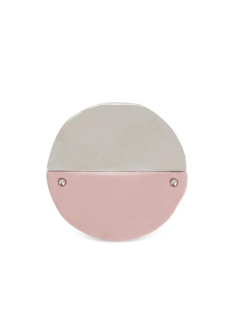 Jil Sander Cannolo engraved-logo bag pin