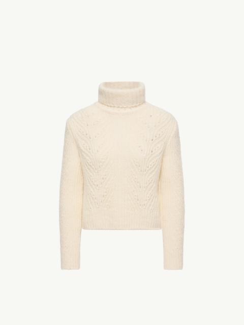 Moncler Alpaca Blend Turtleneck Sweater