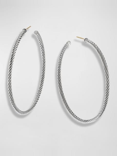 DAVID YURMAN Sculpted Cable Hoop Earrings
