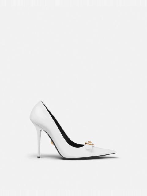 VERSACE Gianni Ribbon Pumps 110 mm