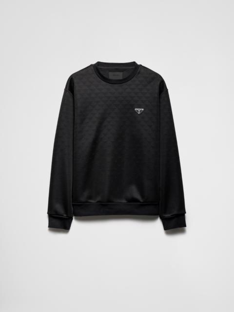 Technical fabric sweatshirt