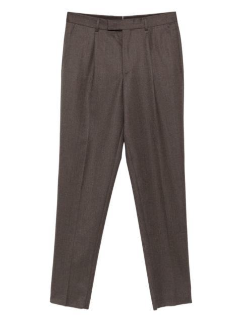 ZEGNA pleated-front trousers