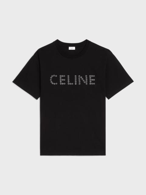 LOOSE CELINE T-SHIRT IN COTTON JERSEY