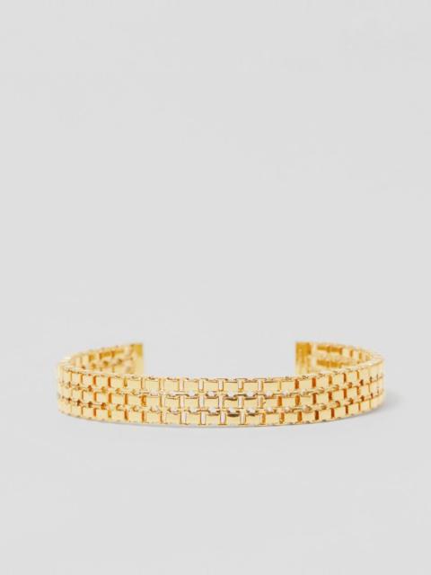 Burberry Gold-plated Chain-link Cuff
