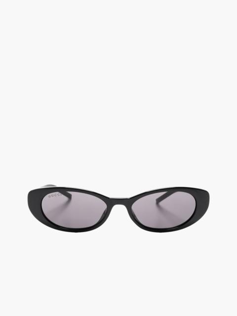 GUCCI OVAL CAT EYE SUNGLASSES