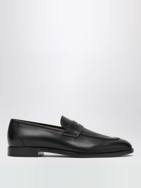 Loro Piana Sergio black loafers