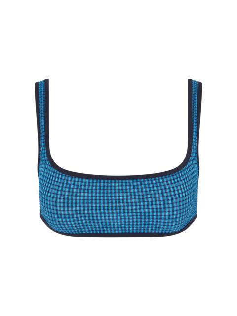 onia Claire Bikini Top blue