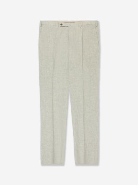 SLOWEAR Regular fit wool and silk trousers
