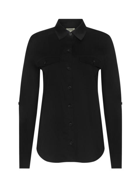 L'AGENCE Pearson Poplin Shirt