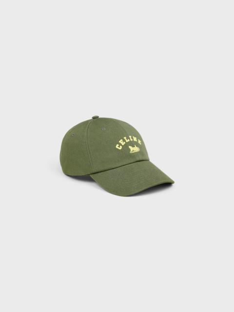 CELINE celine richelieu cap IN cotton twill