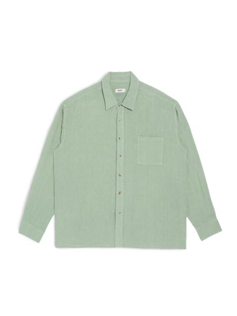 Bather Sage Linen Leisure Shirt