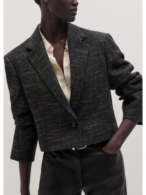 ME+EM Ultra Box Crop Blazer