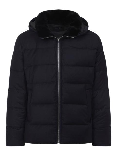 Yves Salomon hooded padded coat