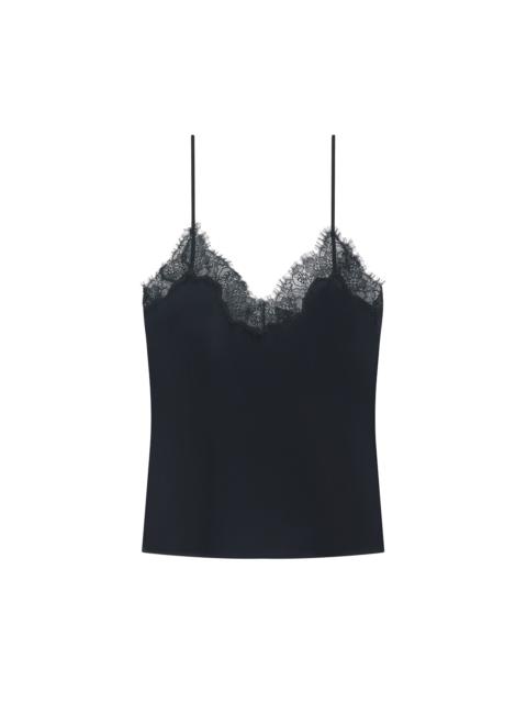 A.L.C. Annabelle Silk and Lace Camisole Top