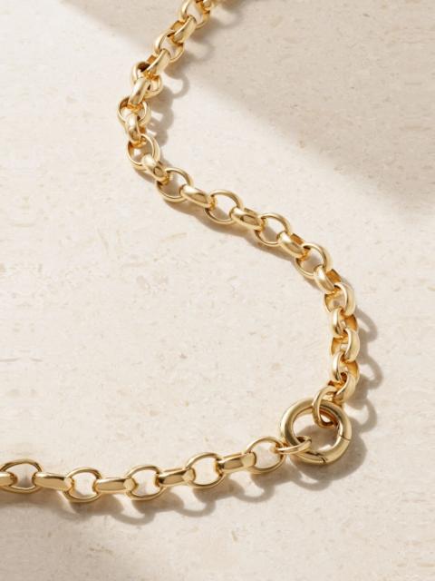 FOUNDRAE Heavy 18-karat gold necklace Gold