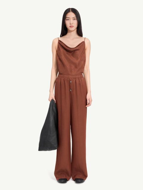 MM6 Maison Margiela Viscose blend jacquard trousers