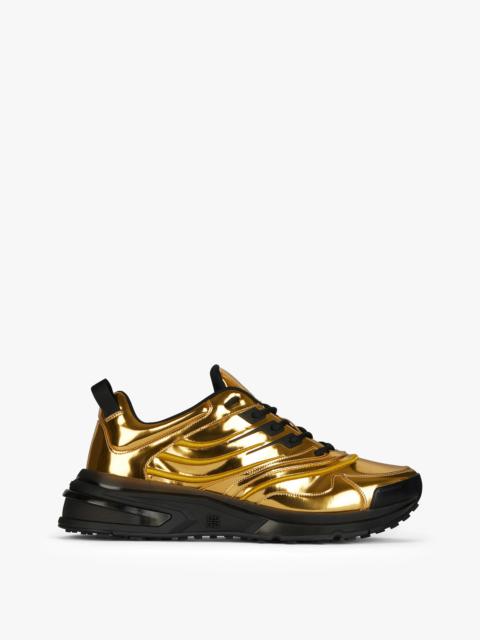 Givenchy GIV 1 SNEAKERS IN METALLIZED EFFECT LEATHER