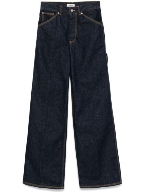 Sandro wide-leg jeans