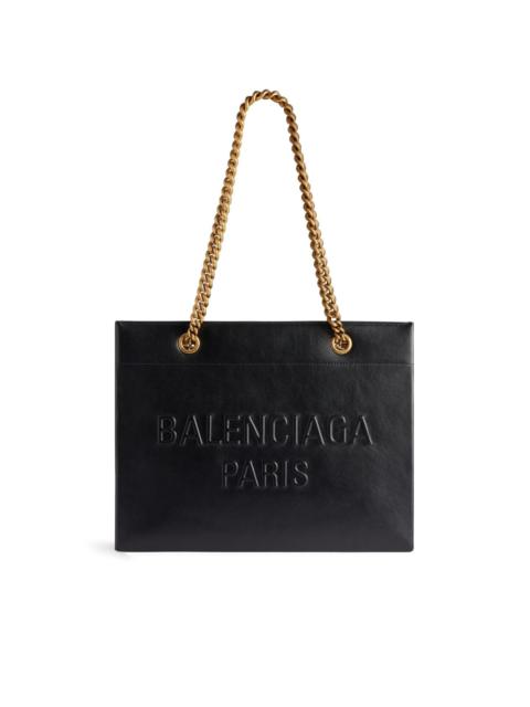 BALENCIAGA Duty Free leather tote bag