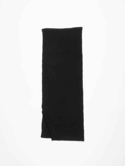 Rib skirt - Black