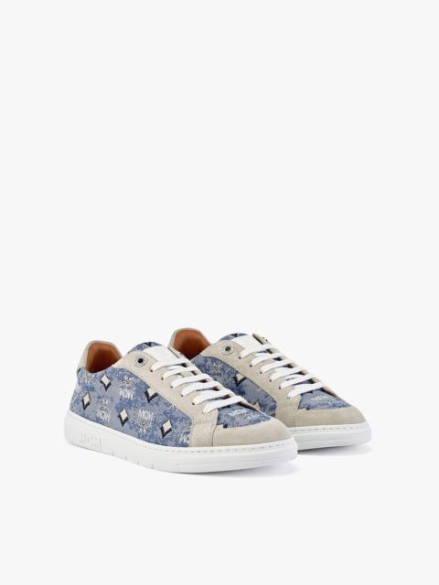 MCM Women’s Terrain Lo Sneakers in Vintage Monogram Jacquard