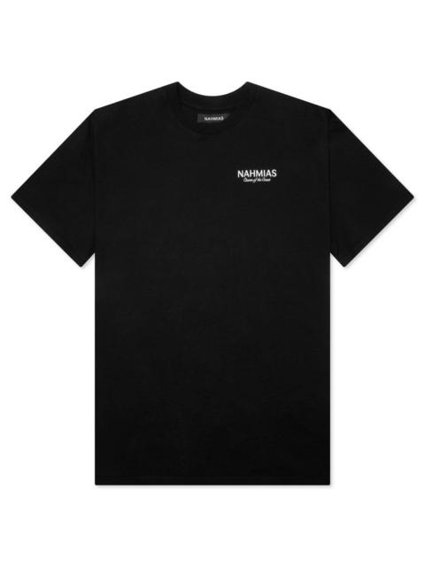 NAHMIAS RINCON T-SHIRT - BLACK