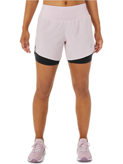 Asics WOMEN'S ROAD 2-N-1 5.5IN SHORT