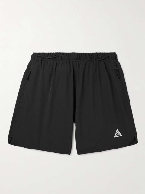 ACG New Sands Logo-Embroidered Straight-Leg Stretch-Shell Shorts