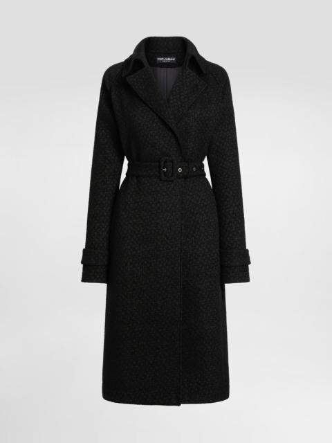 Dolce & Gabbana Tweed trench coat