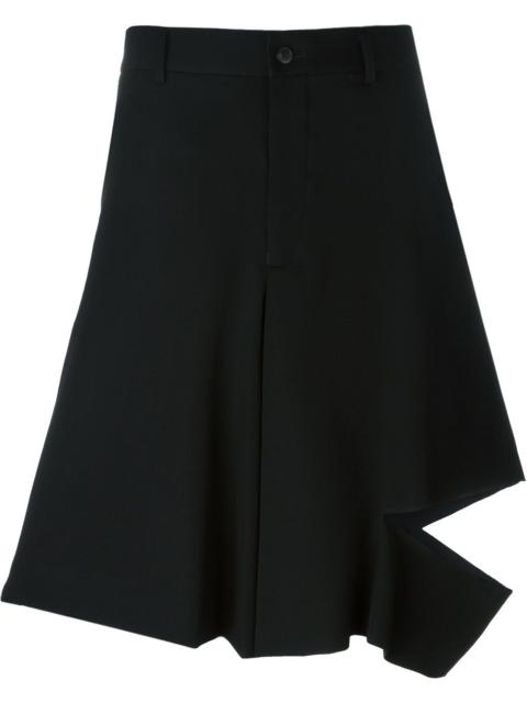 Comme des Garçons Homme Plus cut out detail oversized shorts