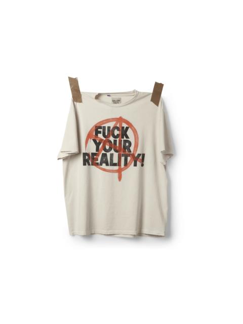 GALLERY DEPT. Gallery Dept. Fuck Your Reality Tee Archival White