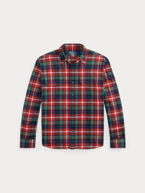 Polo Ralph Lauren Classic Fit Plaid Flannel Workshirt