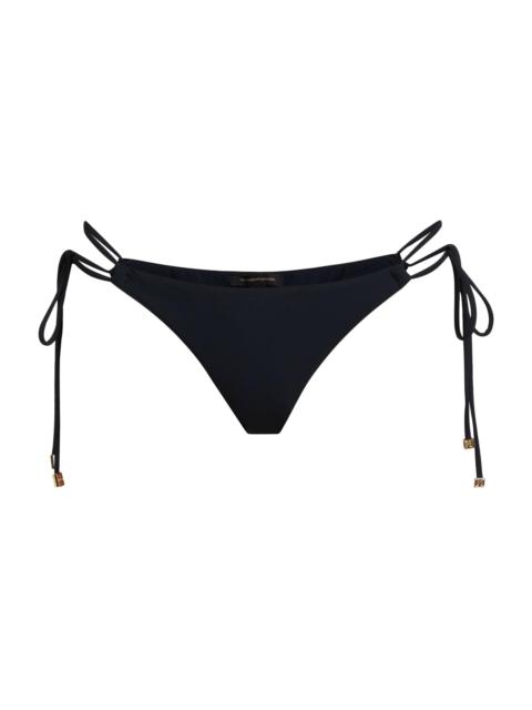 KIKI DE MONTPARNASSE Women's Euchaffe Tie Bikini Bottom - French Navy