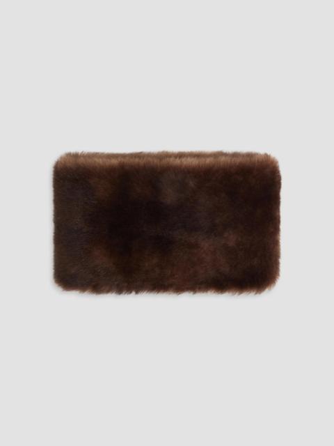 Valentino Women's Lamb Fur Collar - Brown