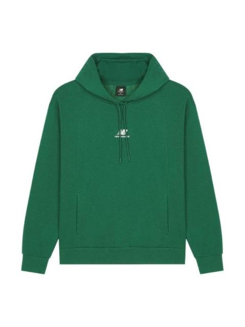 New Balance (WMNS) New Balance Hoops Fleece Hoodie 'Green' AWT23341-NWG