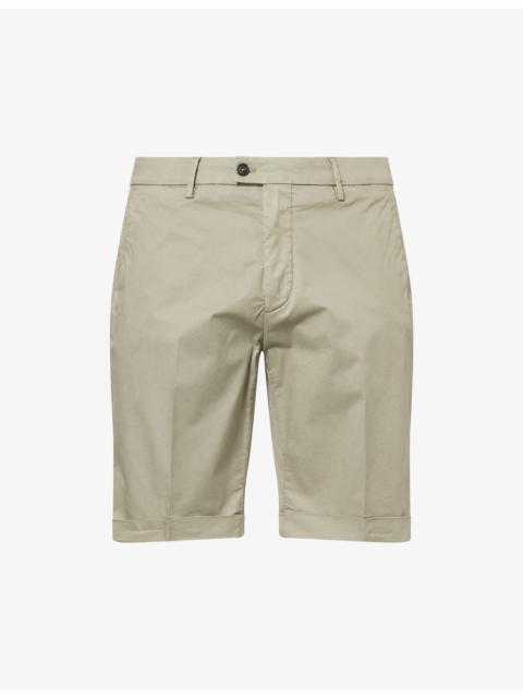 CORNELIANI Knee-Length Chino Woven Shorts
