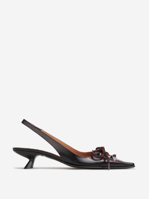 Marni SLINGBACK LACE-UP SHOES