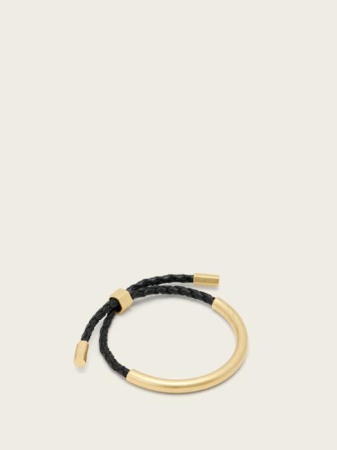 ALLSAINTS ESTA TUBE LEATHER BRACELET