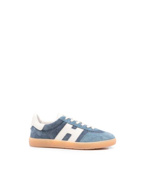 HOGAN logo-patch panelled sneakers