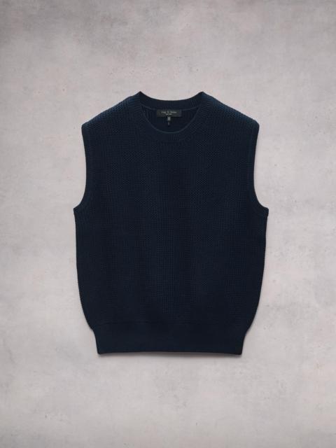 rag & bone Karson Cotton Sweater Vest
Relaxed Fit