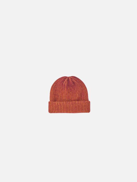 The Elder Statesman STRIPE WATCHMAN CAP