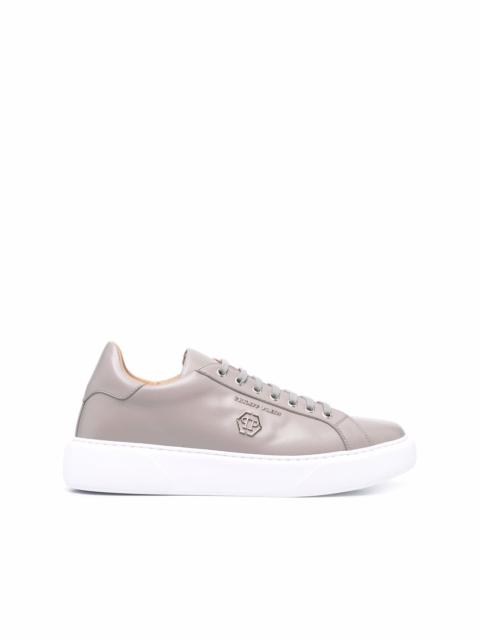 PHILIPP PLEIN logo-plaque low-top sneakers