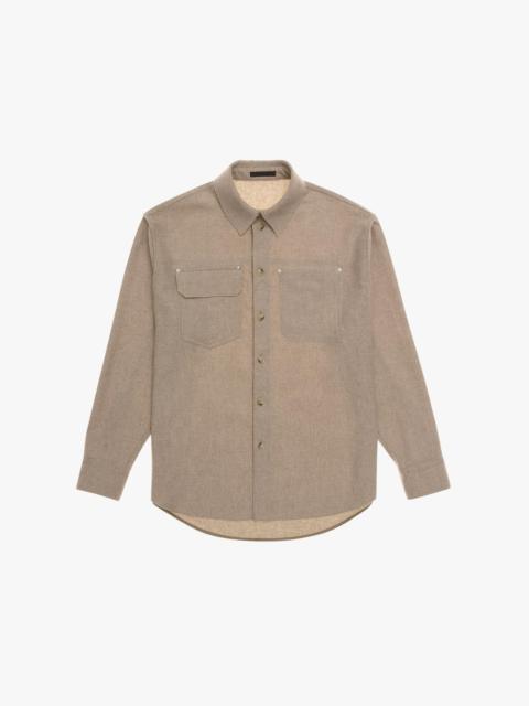 WOOL-BLEND SHIRT