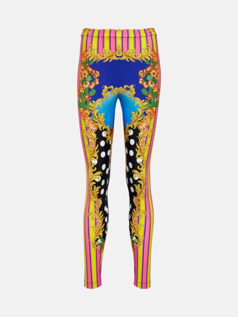 VERSACE Medusa Palm Springs leggings