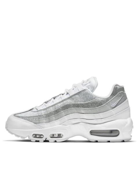 Nike (WMNS) Nike Air Max 95 'White Metallic Silver' DH3857-100