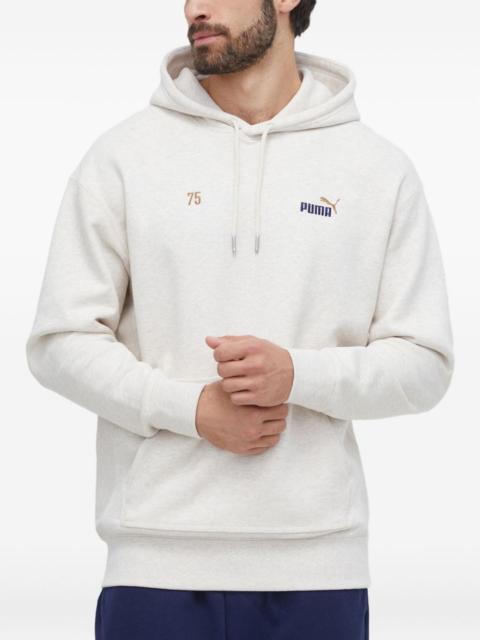 PUMA embroidered hoodie sweatshirt